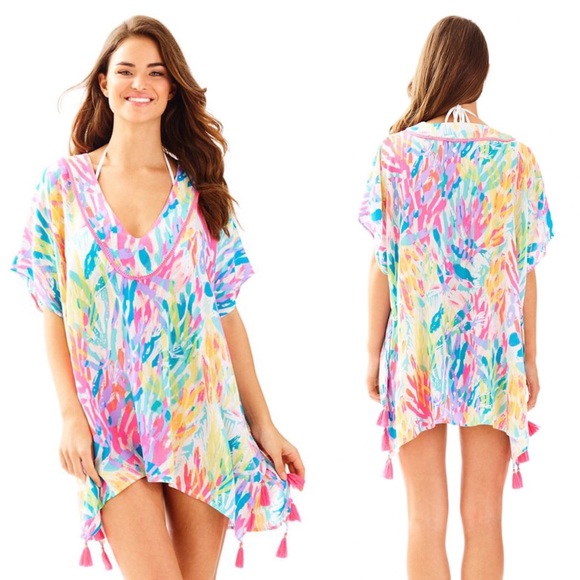 NWT Lilly Pulitzer El Bravo Cover Up Tunic - Picture 2 of 3